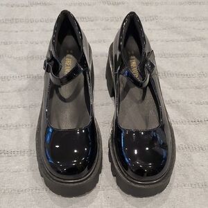 Black Patent Leather CHUNK Mary Janes